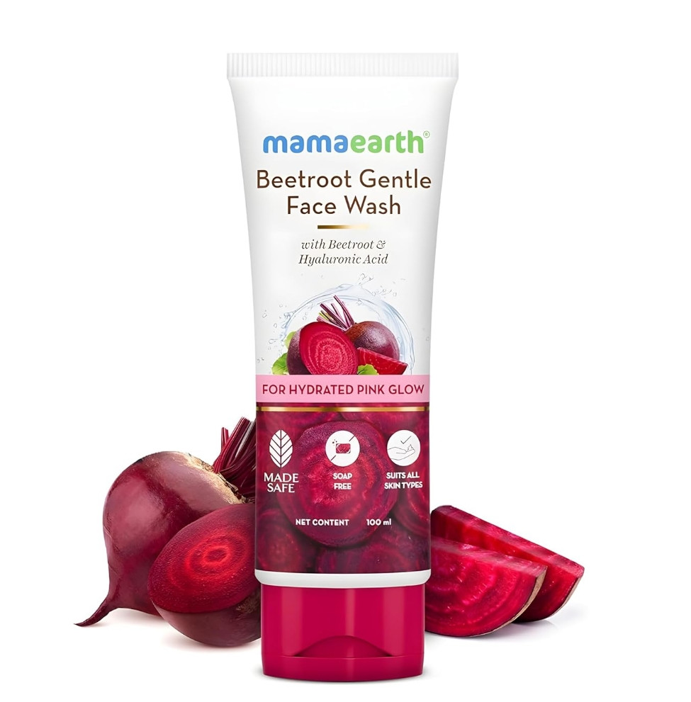 Mamaearth Beetroot Gentle FAcewash 100ml