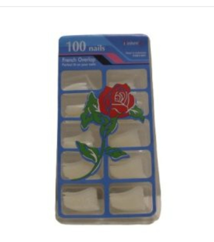 French Nails Medium (100Pice Nails)