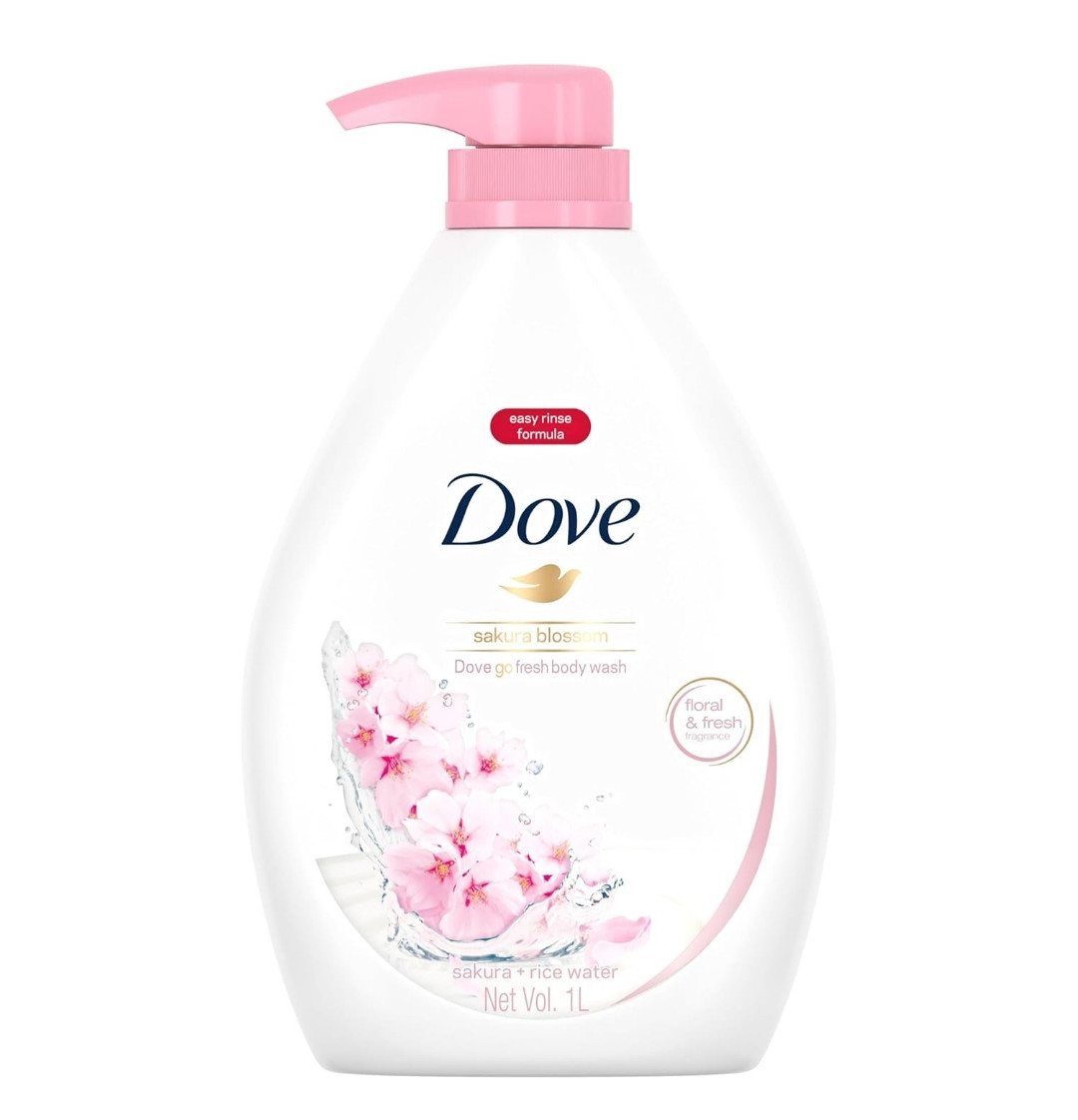 Dove Sakura Blossom Bodywash Sakura&Pink salt 1L