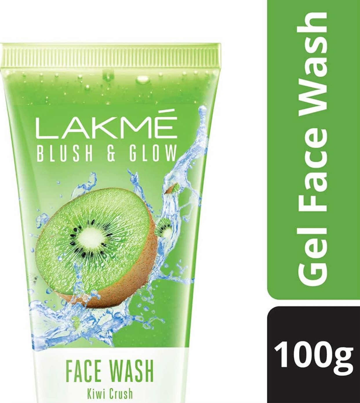 Lakmé Blush & Glow Kiwi Freshness Gel Face Wash with Kiwi Extracts, 100 g