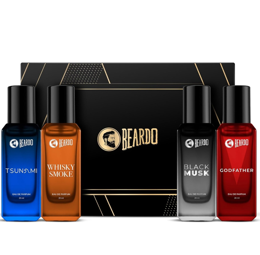Beardo Perfumes Giftset For Men (Pack of 4 x 20ml)