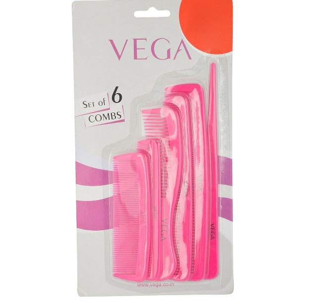 Vega Set of 6 Combs
