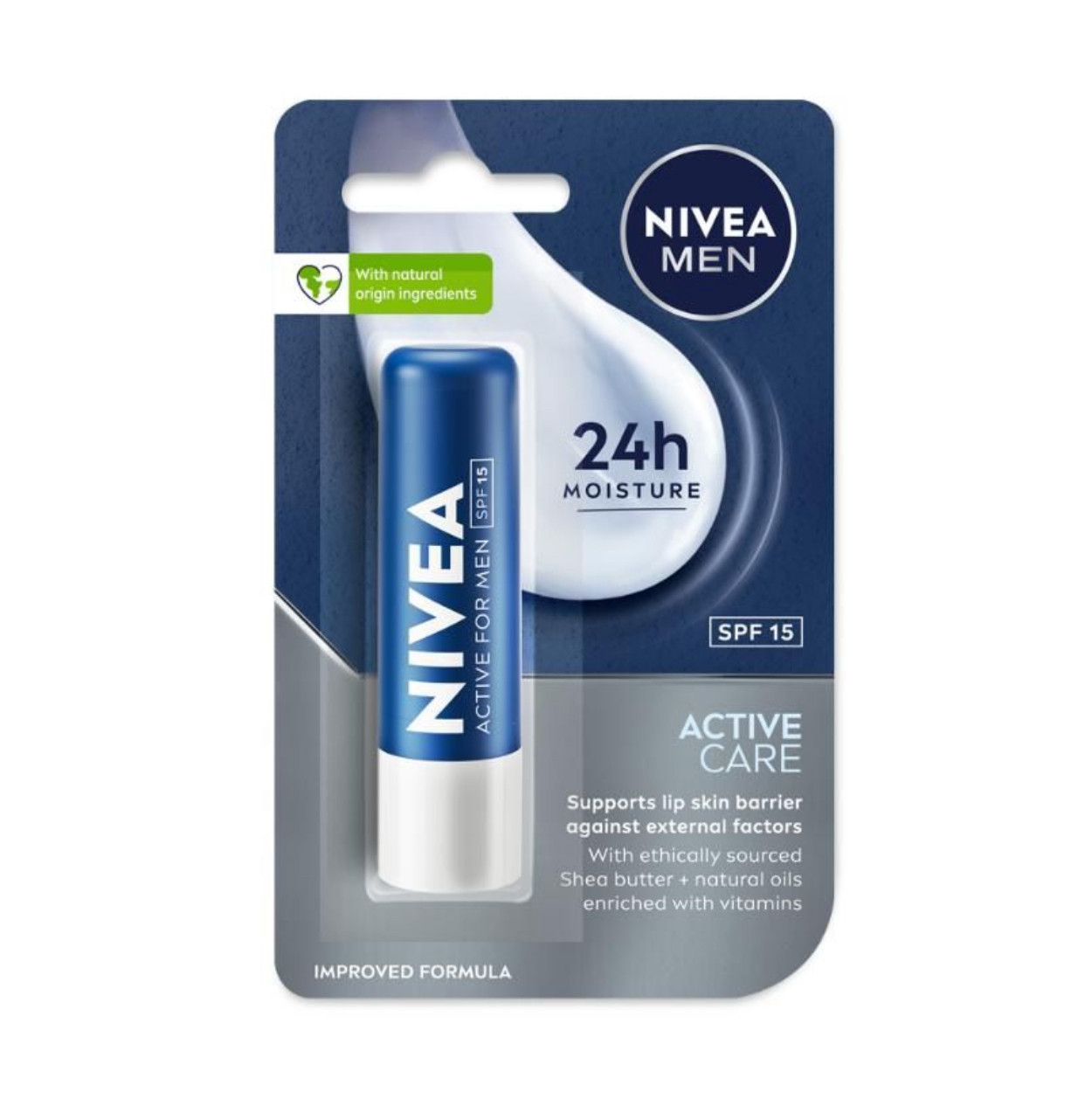 Nivea Men Active Care Lip Balm With SPF15