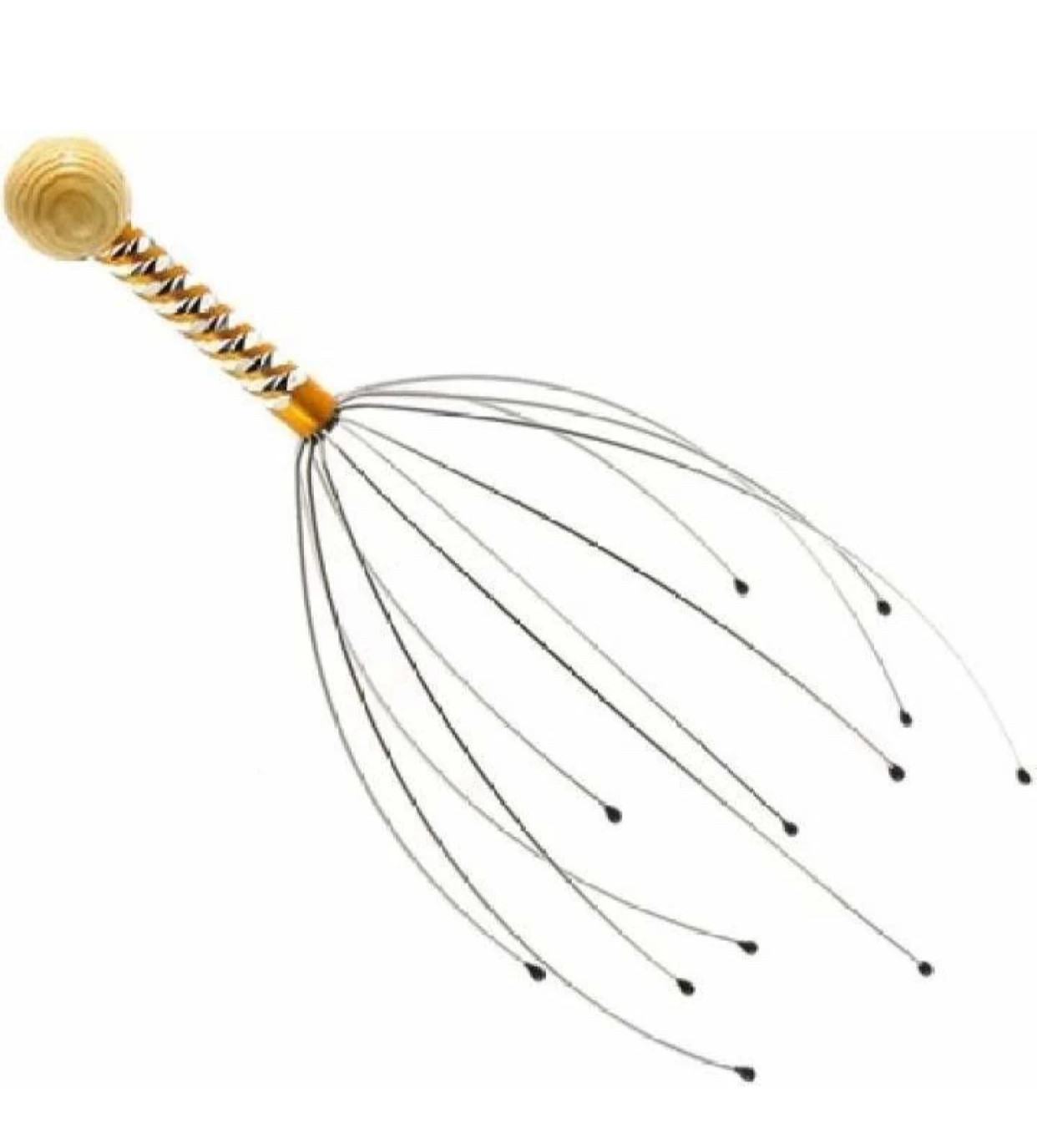 Manual Head Massage Tingler (multicolor) Hand Scalp Massager,