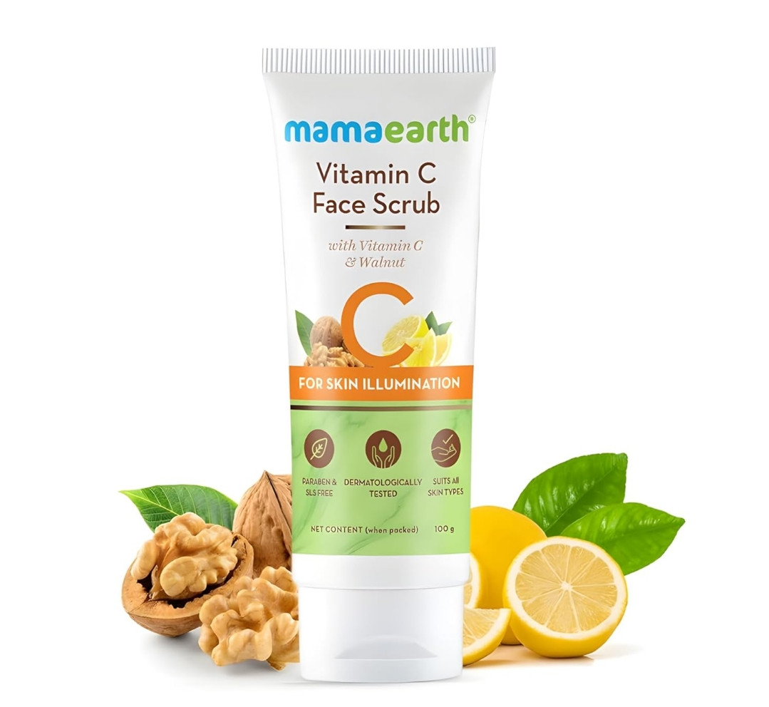 Mamaearth Vitamin C FAce scrub 100gm