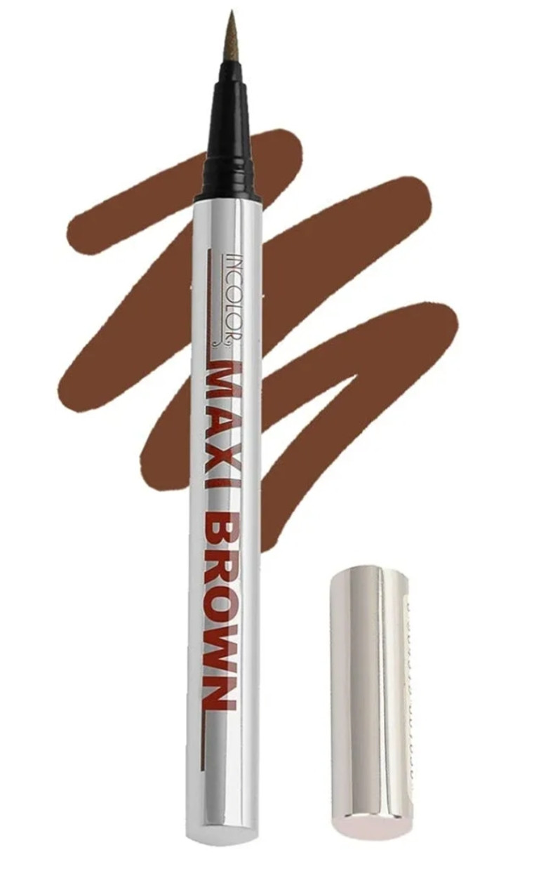 INCOLOR Maxi Long Lasting Smudge Proof Sketch Pen Eyeliner- Brown
