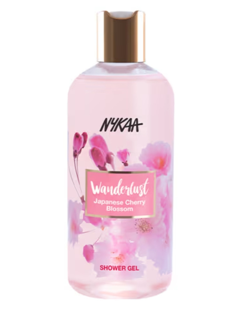 Nykaa Wanderlust Shower Gel - japanese cherry blossom 300ml
