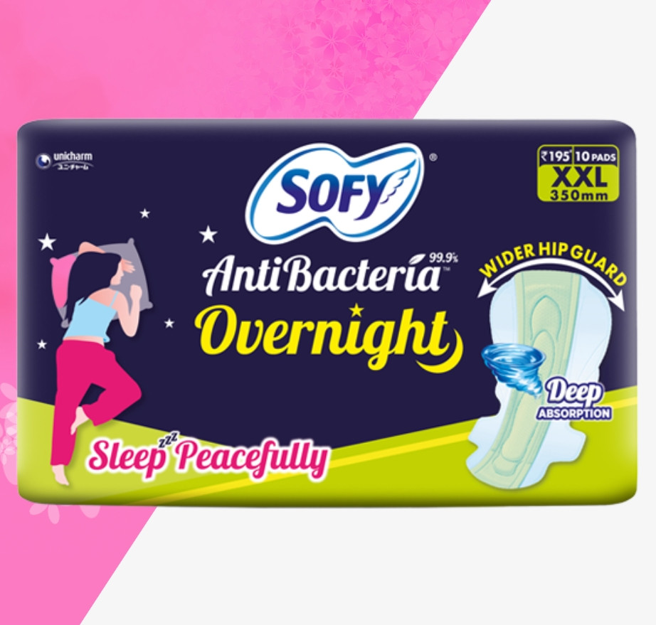Sofy Antibacterial Overnight XXL sanitary PADS