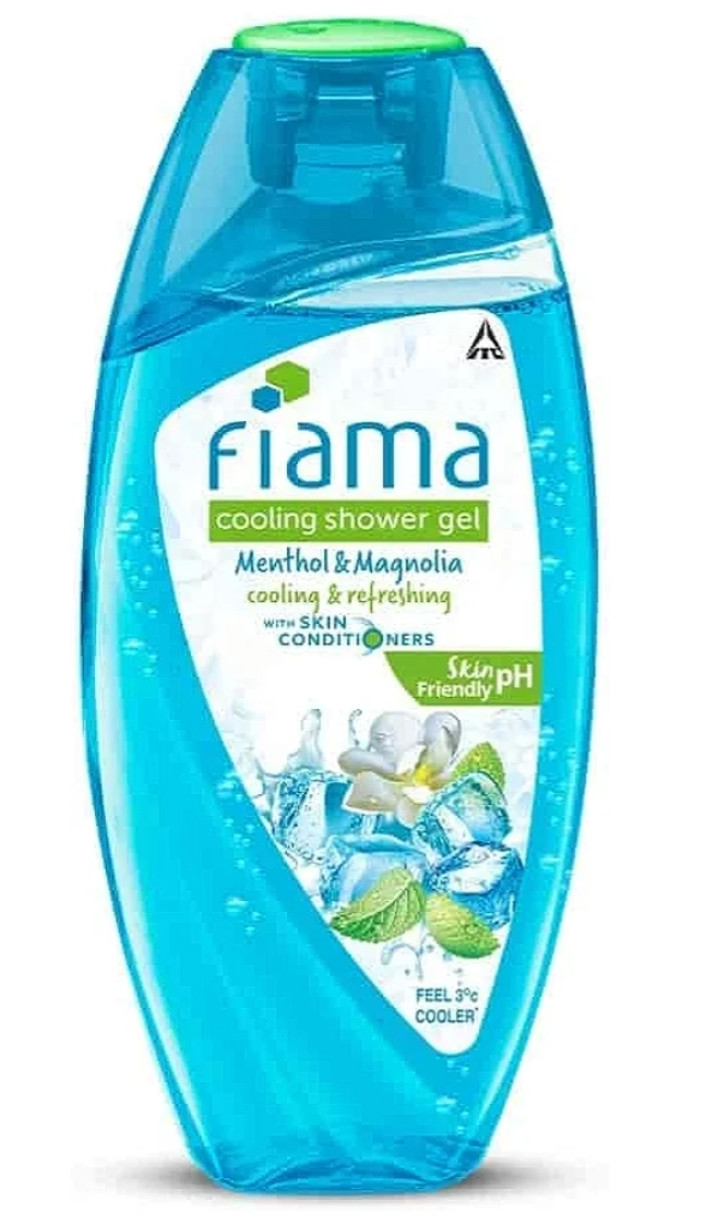 Fiama cooling shower gel menthol & Magnolia cooling & refreshing