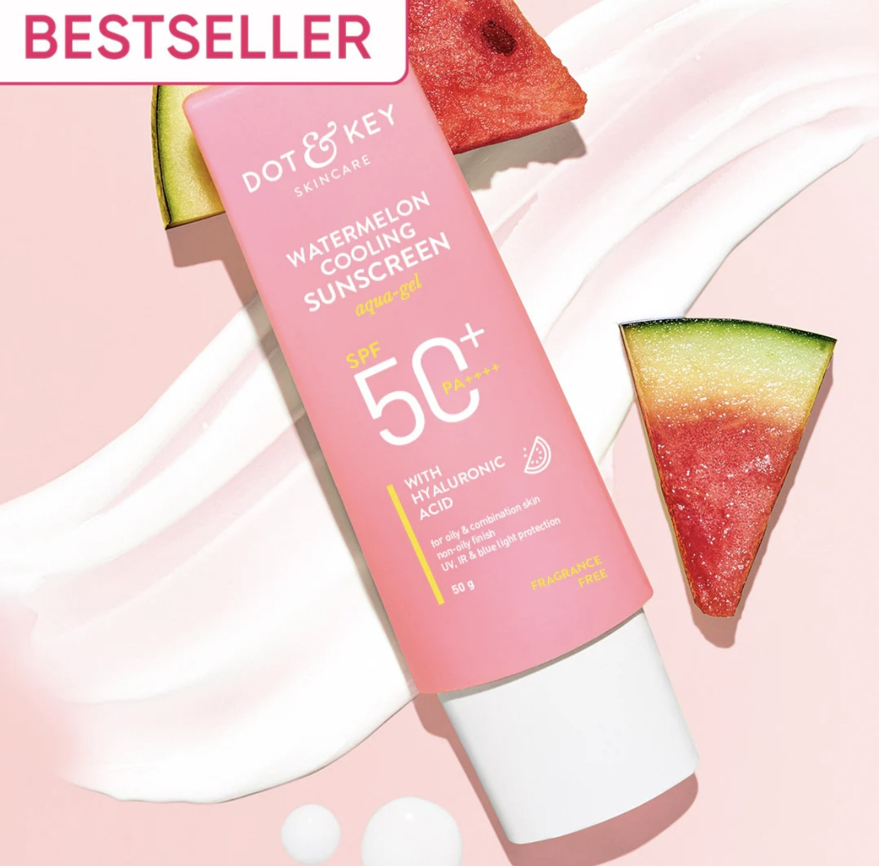 DOT&KEY Watermelon Cooling SPF 50 PA++++ Sunscreen