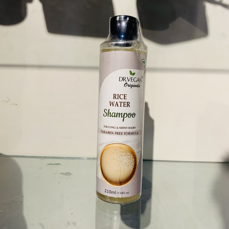 Dr vegan Rice water Shampoo For Long & Shiny Hair (210ml)