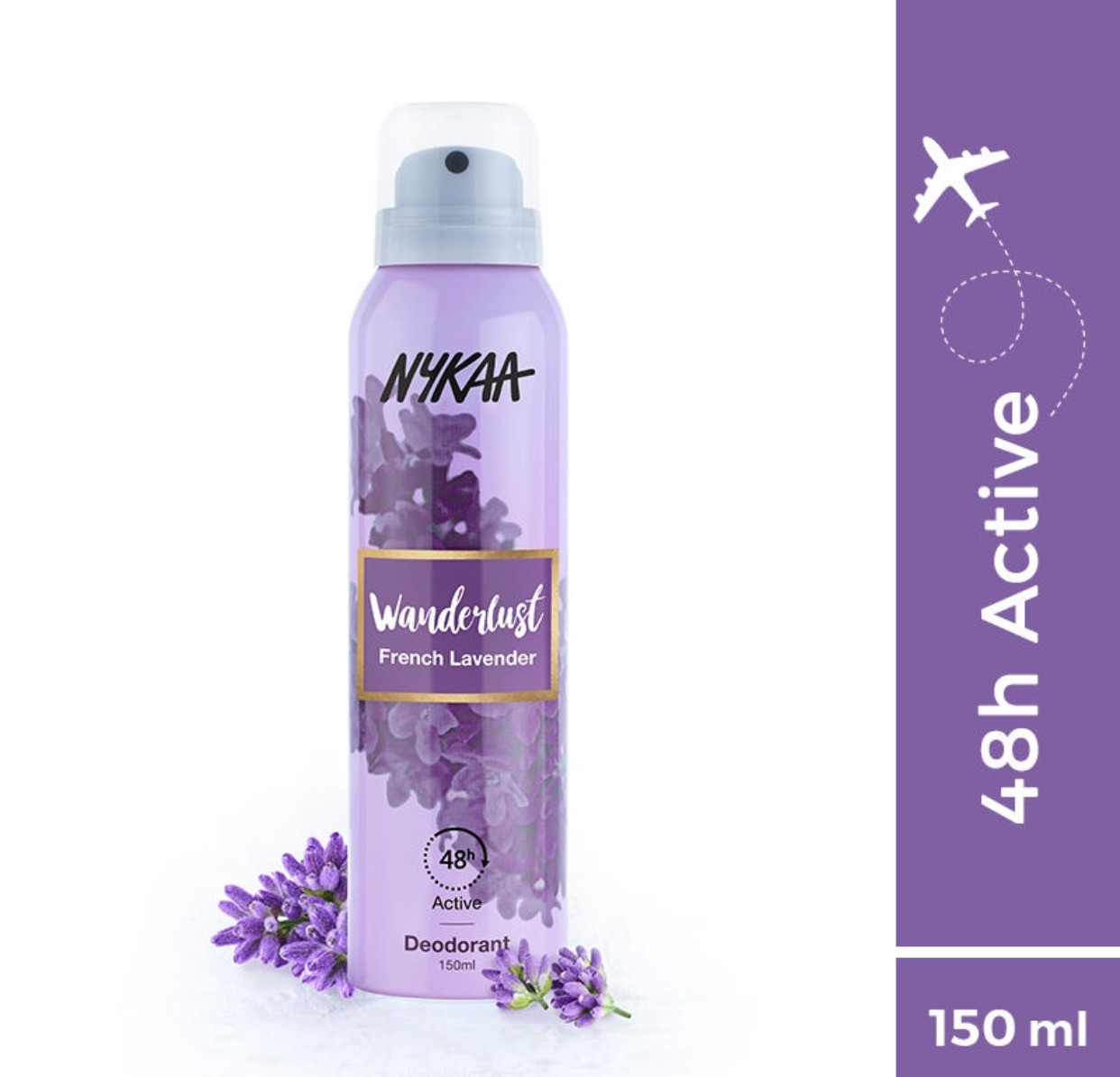 Nykaa Wanderlust Deodorant Spray For women (150ml)