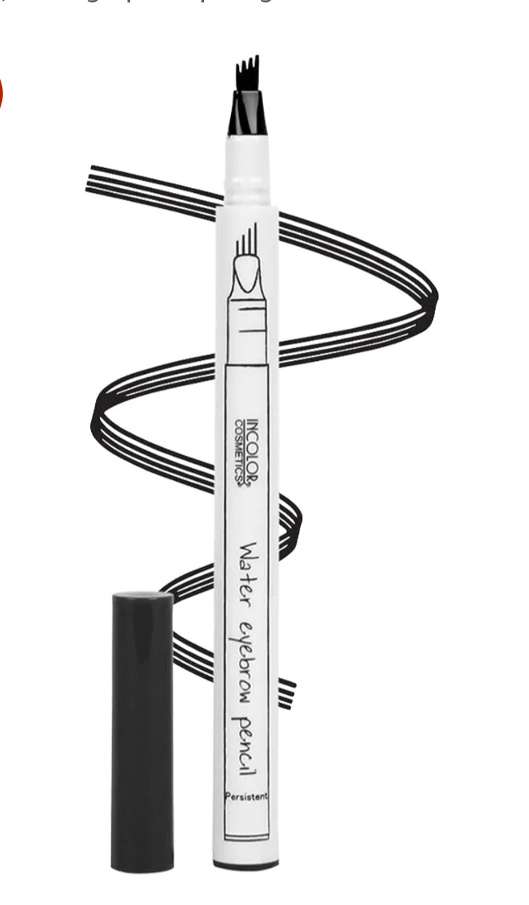 Incolor Fashion Eyebrow Pencil (Black)
